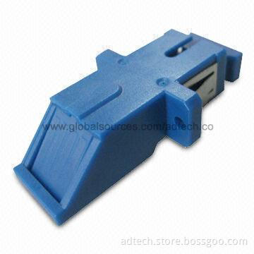 SC Fiber-optic Adapter, SM Simplex